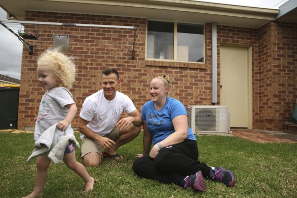 Anthony Matthews said extreme heat in western Sydney meant his family was forced to spend more time indoors in summer.