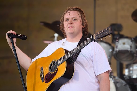Lewis Capaldi has made a triumphant return to Glastonbury.
