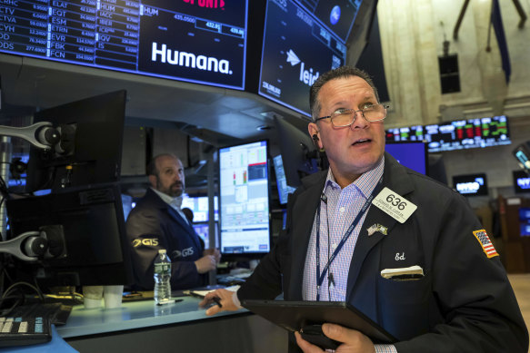 The tech-heavy Nasdaq fell by more than 2 per cent.