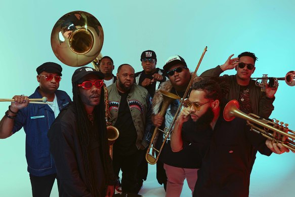 The Soul Rebels will perform at Bluesfest Melbourne with guests Talib Kweli and GZA.
