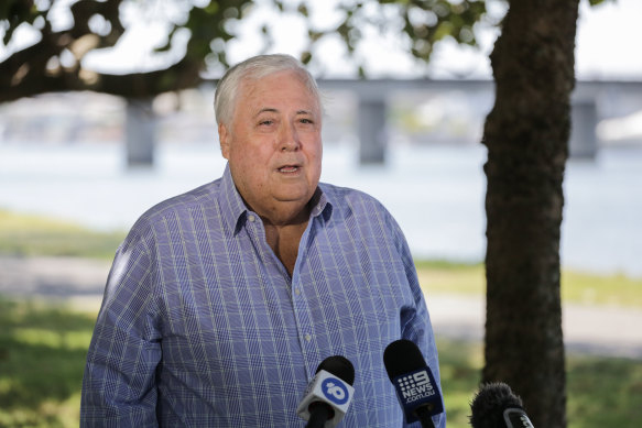 Billionaire Clive Palmer has claimed to have sold the Queensland nickel refinery.