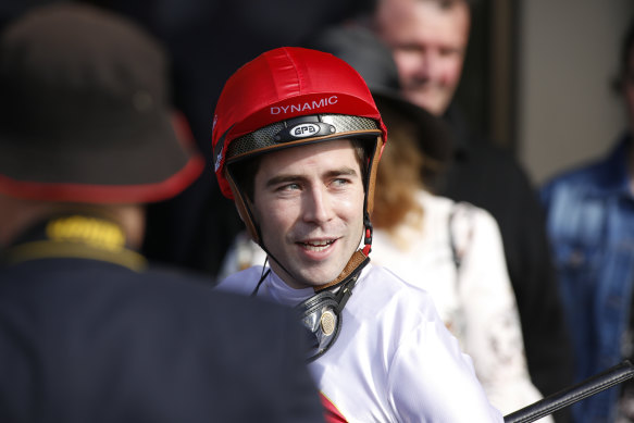 Adam Hyeronimus will ride Tom Kitten on Saturday.