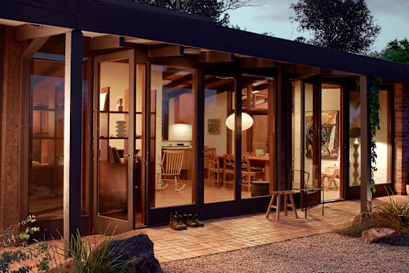 The couple restored their home with Adriana Hanna.