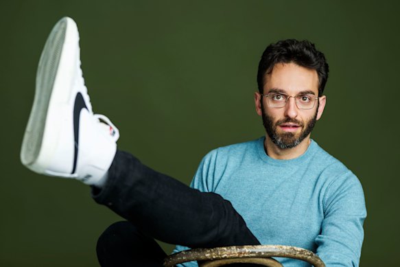 Gianmarco Soresi studied musical theatre at college and can sing, act “and be annoying”.