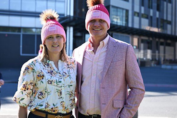 Laura Clarke (left) and Ben Gardiner have both lost loved ones to brain cancer.