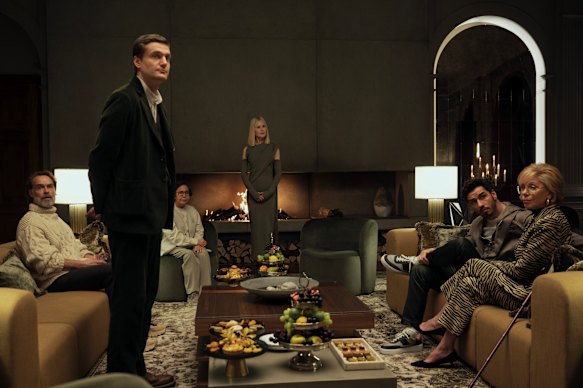 Baranski (far right) stars opposite Nicole Kidman (centre) in the second season of Nine Perfect Strangers.