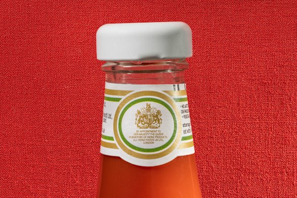 Now that Elizabeth has died, companies like Heinz, which received warrants from her, have two years to continue to use the coat of arms.