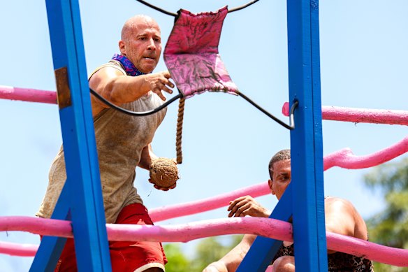 Tony Vlachos, who has won US Survivor twice, competes in the upcoming season.