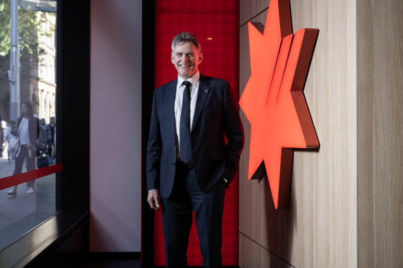 NAB boss Ross McEwan said challenges in the bank’s operating environment became more evident as the 2023 financial year progressed.