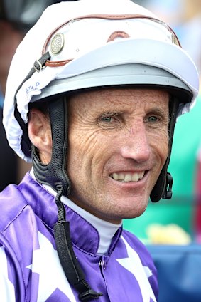 Grand slam winner: Damien Oliver will look for a second Golden Slipper win on Seabrook.