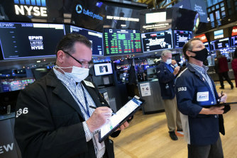 Wall Street is on track to break its streak of seven-straight losing weeks..
