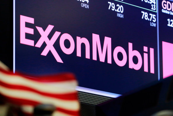 Exxon Mobil was one of the heaviest weights on the market after it tumbled 3.7 per cent.