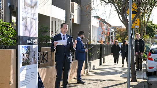 Bidders kept their cards close to their chest during the auction.