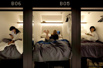 Smartpod sleeping quarters.
