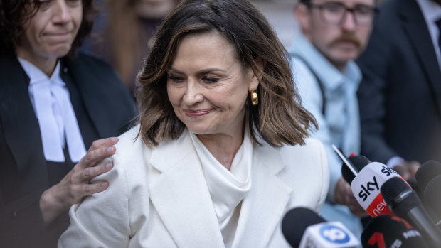 Lisa Wilkinson spent plenty of time in the courts after Bruce Lehrmann sued Network Ten over her interview with Bruce Lehrmann.