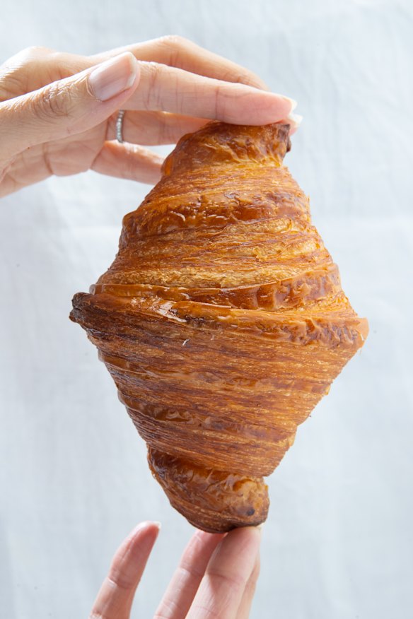 The Flour House’s croissant has nice defined layers inside that are fun to pull apart.