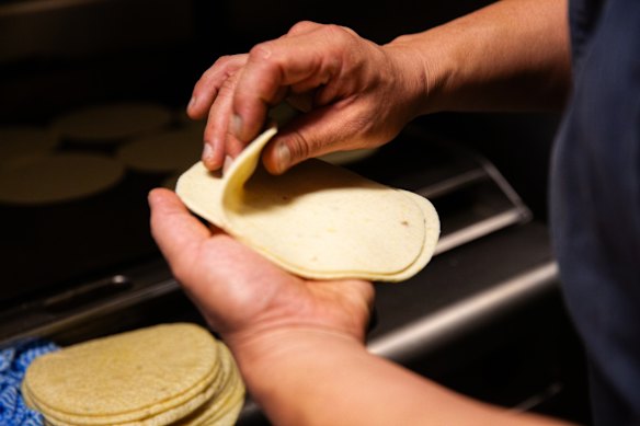 El Publico is one of the few Perth restaurants making tortillas - and other items - using corn nixtamilised in-house.