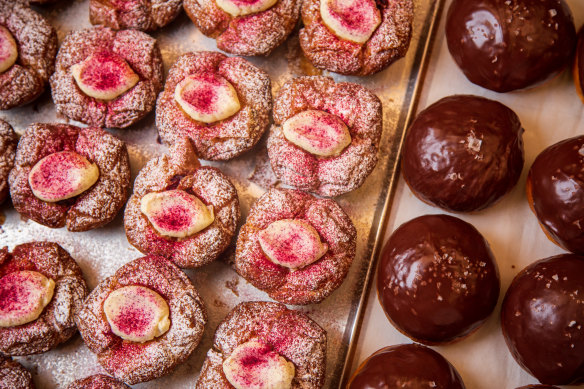 Pastries at Hart Bageri in Copenhagen.