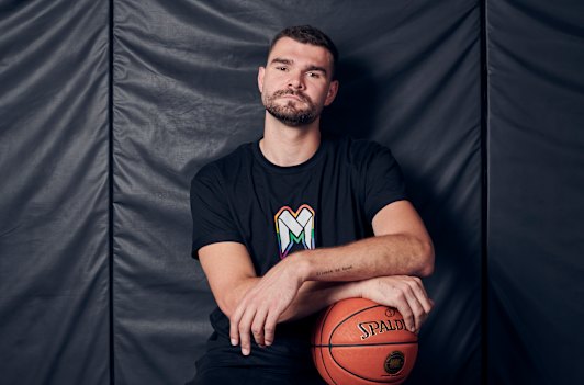 “You might think being gay is normalised,” says Humphries, “but there’s still so much backwards thinking in the world … That’s the brutal reality.”