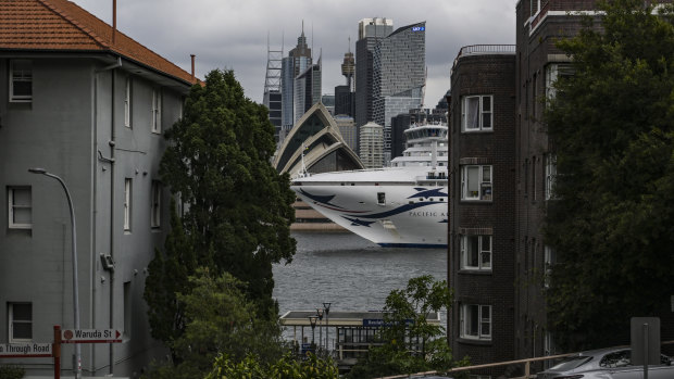 Passenger feared overboard on Sydney-bound cruise
