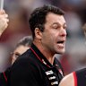 Dean Solomon has plenty of work to do as interim Essendon coach.