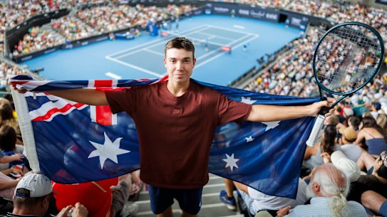 Duje Markovina, Croatia’s best junior tennis prospect, will compete for Australia from now on.