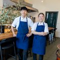 Sogumm’s owners Changhoon “Kimi” Kim (left) and Suhyun “Su” Kim