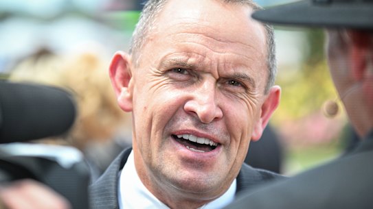 Trainer Chris Waller.