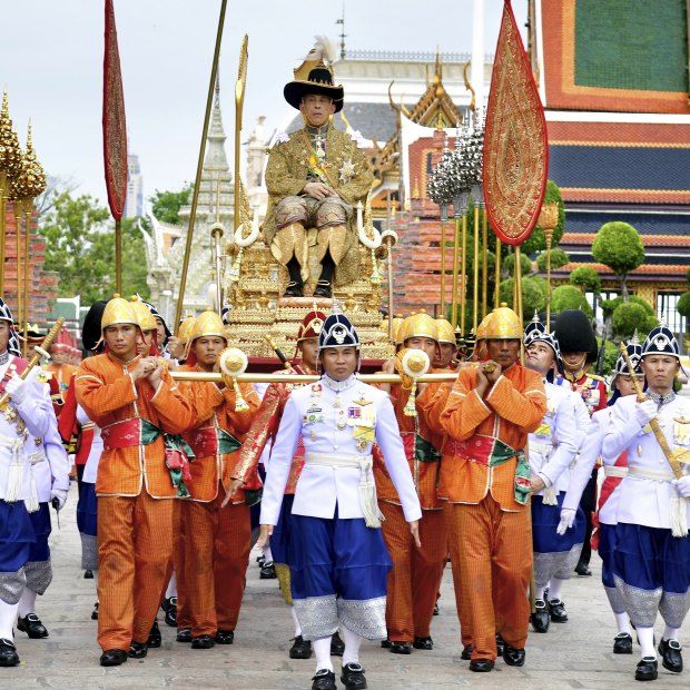 King Maha Vajiralongkorn's coronation went for three days in May 2019. 