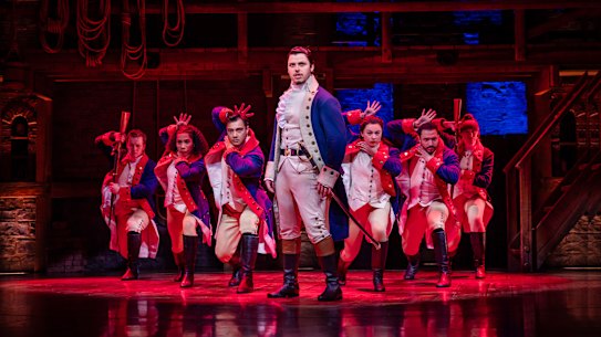 Hamilton at Sydney Lyric Theatre 