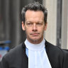 Nine’s barrister Dr Matt Collins 
