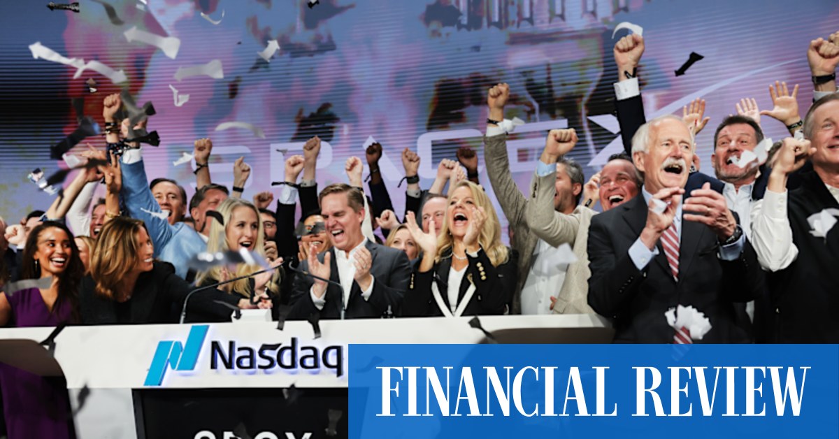 afr.com - Akila Quinio, Joshua Franklin - Wall Street feasts on fees from SpaceX IPO and mega-mergers