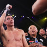 ‘Castano, I’m coming for you’: Tszyu beats Inoue in dominant display