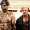 Sam Neill (left) as Carl and John Clarke as his mate Dave in the offbeat comedy Death in Brunswick. 