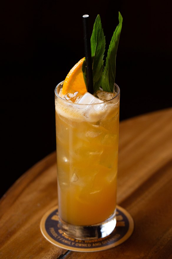 Tropical cocktails are on the menu.