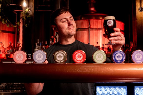 Bartender Johnny Carr.