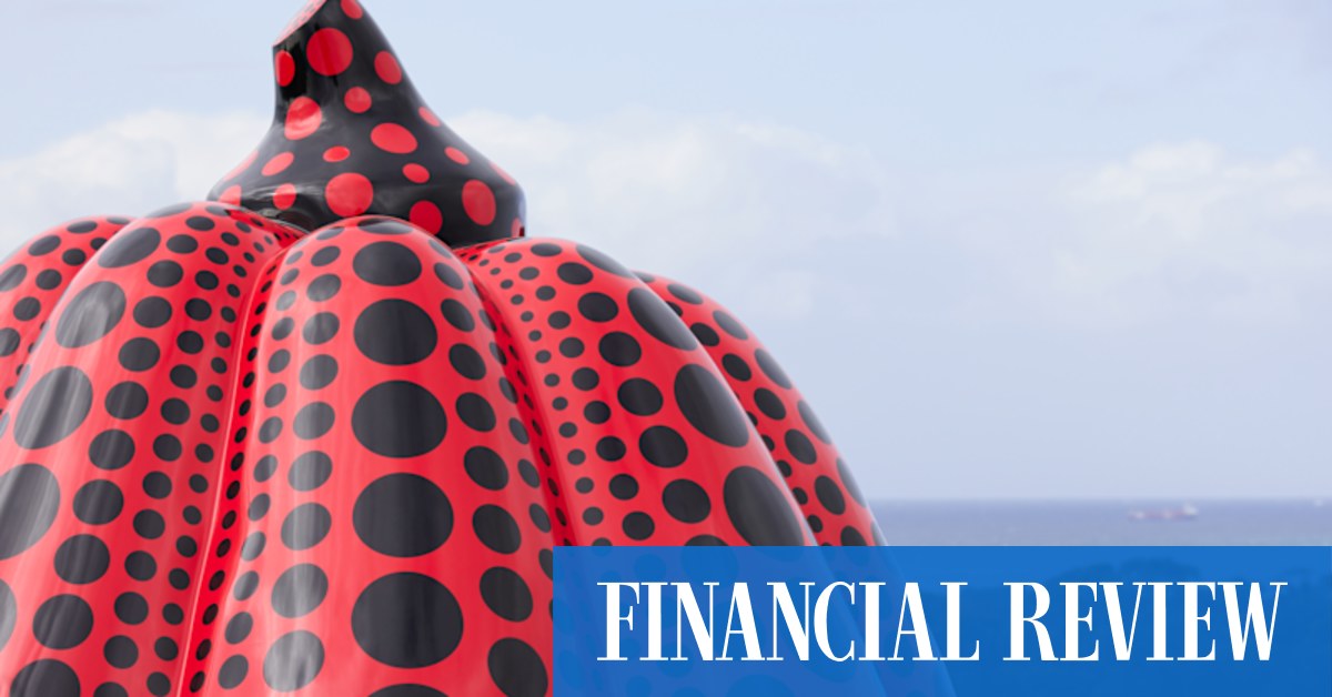 See Yayoi Kusama's giant red polka-dotted pumpkin at Pt. Leo Estate Sculpture Park on the Mornington Peninsula - Vimarsana News