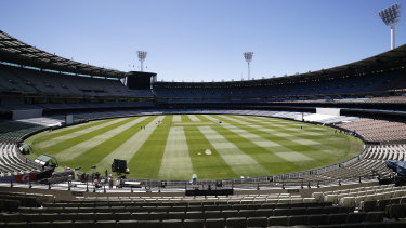 The MCG received a mark of “average” for the 2021 Boxing Day Test pitch.