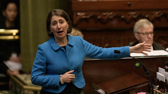 NSW Premier Gladys Berejiklian has walked away from her target to reduce domestic violence reoffending by 25 per cent by 2021, and will now aim for 2023 instead.