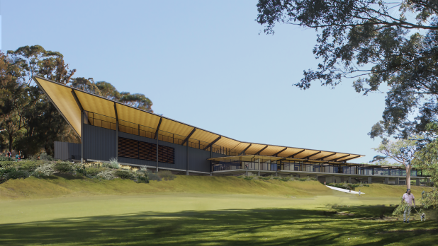 An artist’s impression of Lane Cove’s sport and recreation facility.