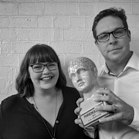 Amy Donaldson and Dr Hunter Mulcare host Two Shrinks Pod.