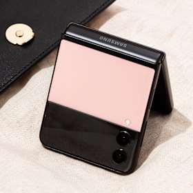 The $1500 Flip3 folds from a small square into a regular sized phone.