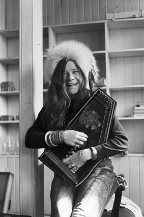 Janis Joplin in London in April 1969. 