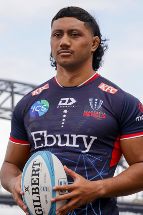 Melbourne Rebels captain Rob Leota.