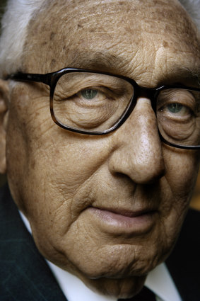 Henry Kissinger in Paris in 2006