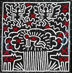 Keith Haring's Untitled (1982).