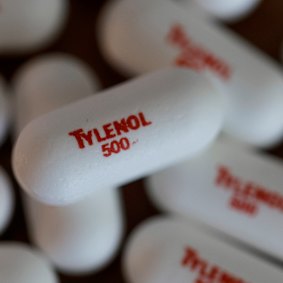Tylenol caplets.