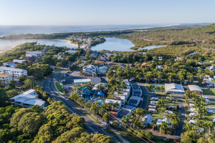 The North Star Holiday Resort near Hastings Point.