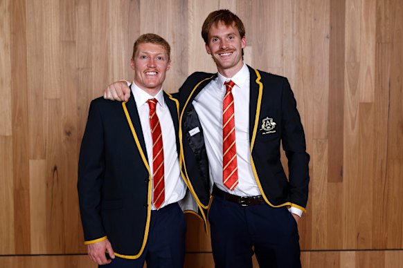Rowell and Anderson were named to the All-Australian team together this year.