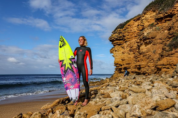 Zoric is one of Australia’s most exciting surfing talents and has her eyes on the Olympics. 